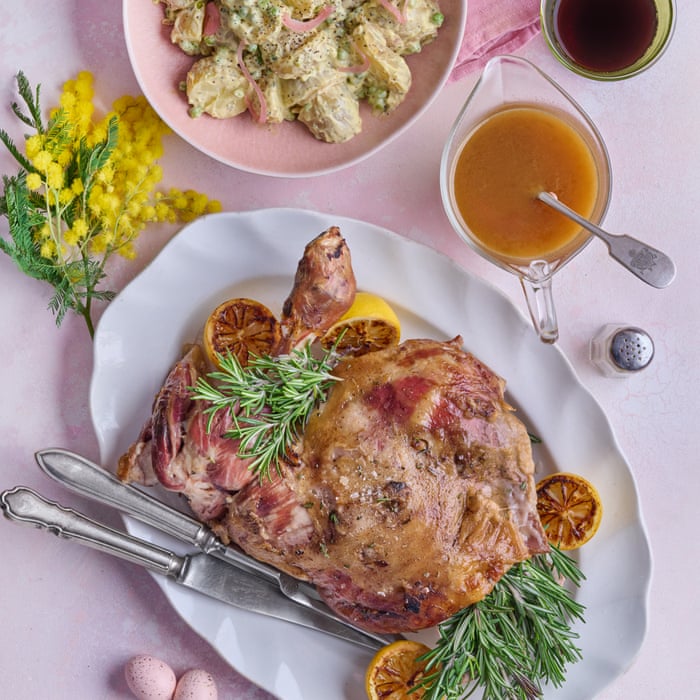 Hats off! It's Tom Kerridge's Easter recipes: shoulder of lamb