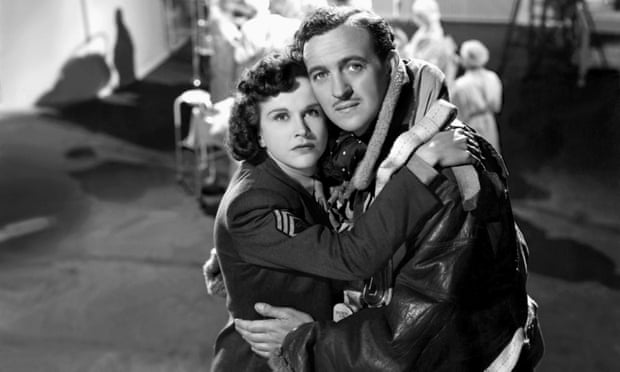 Kim Hunter and David Niven in A Matter of Life and Death.
