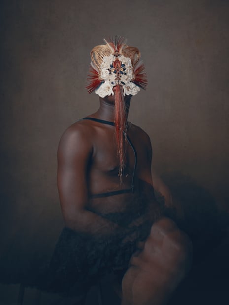 Otamere wearing Muriel Nisse Hackney 2018