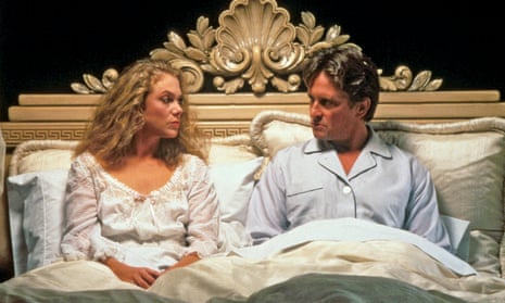 Kathleen Turner and Michael Douglas in The War of the Roses