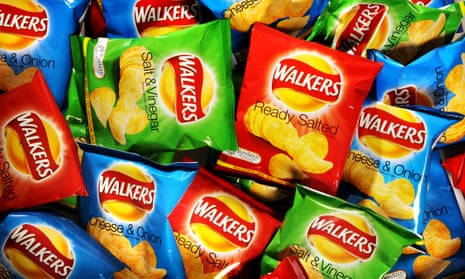 Walkers produces 11m crisp packets a day at its Leicester factory. 