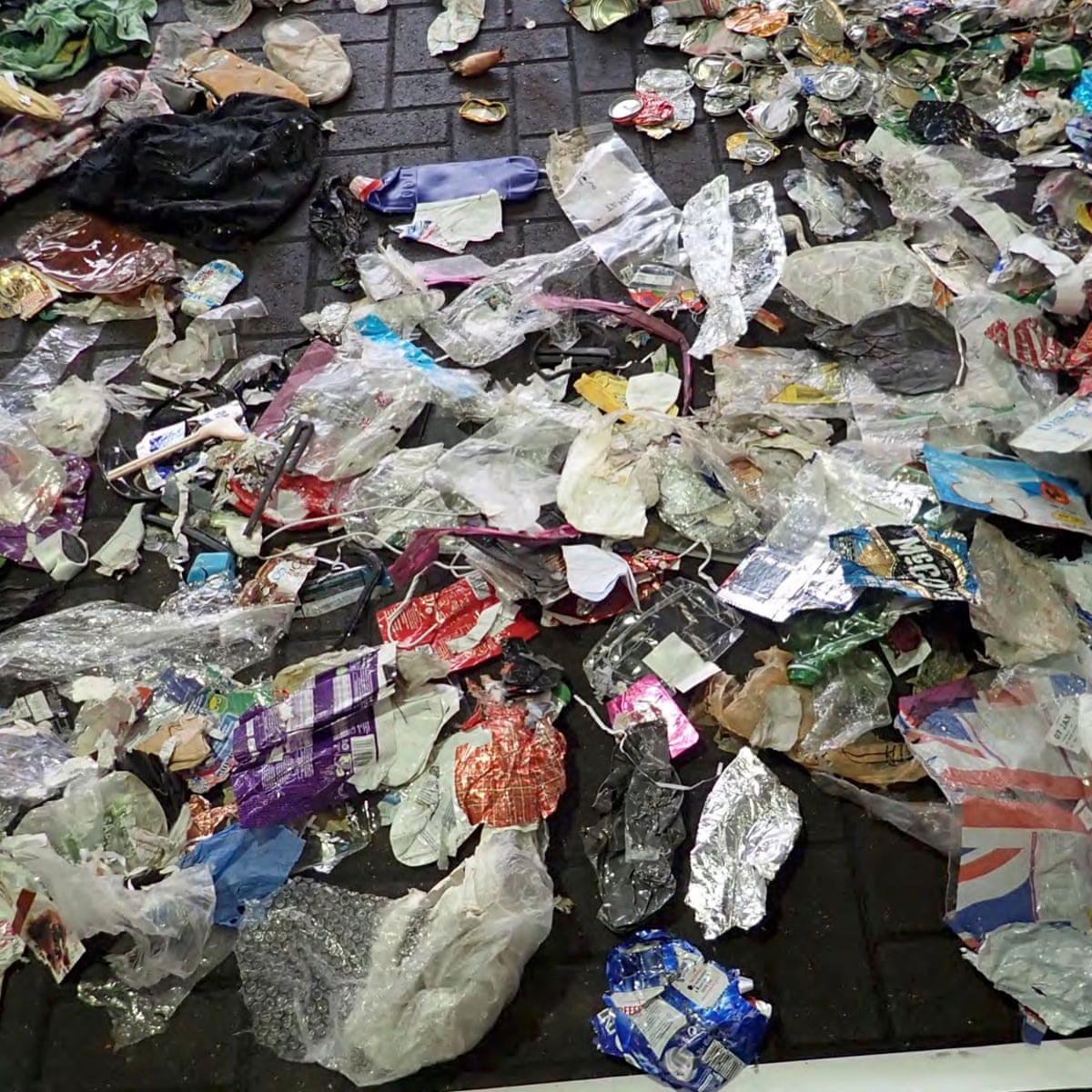 Seamless Trash Texture