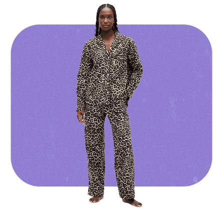 Leopard print pyjamas