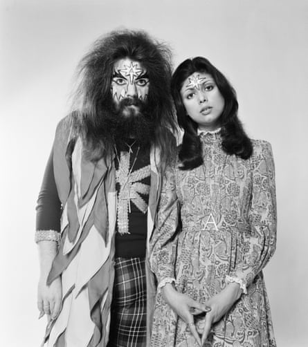 Roy Wood with Ayshea Brough in 1973.