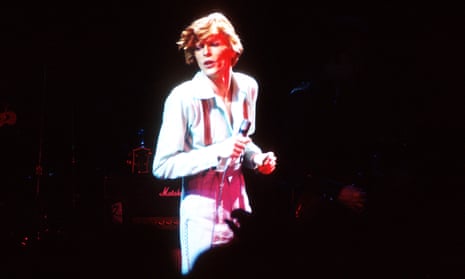 David Bowie, circa 1974.