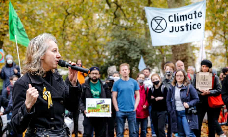 A post-COP26 protest In London in November: ‘What can we do to make world leaders sit up and take notice?’ asks Chrys Henning.