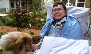 Malcolm Steward at a facility in Salisbury.