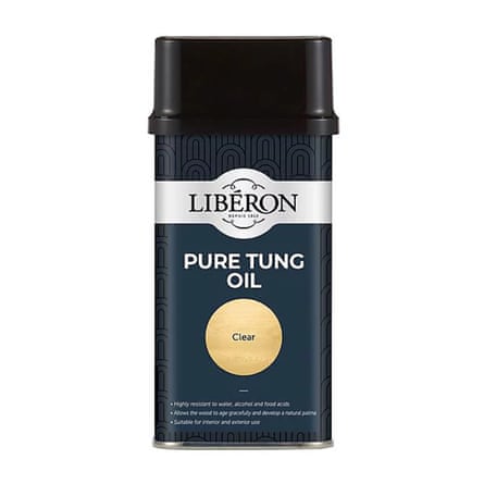 Liberon Pure Tung Oil bottle