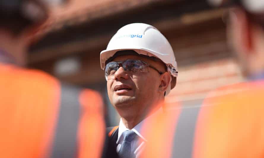Sajid Javid Announces 600m Of New Infrastructure Spending Sajid Javid The Guardian