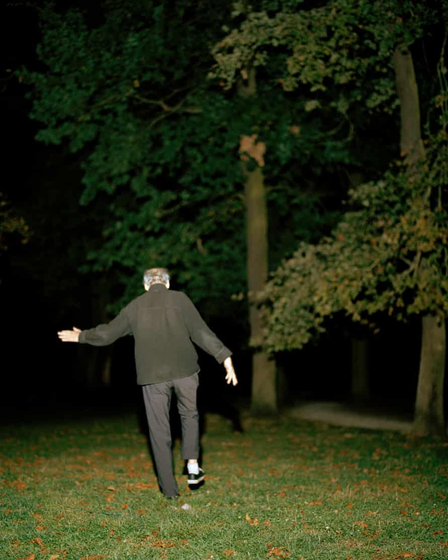 Funambule (above left), whose name translates as 'tightrope walker'; Many of the searchers, or chouetteurs, have pseudonyms they use online forums dedicated to the hunt.