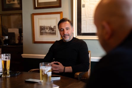 Vítor Pereira answers questions at the Inn in Shipley