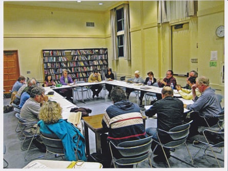 The Finnegans Wake reading group in 2008.