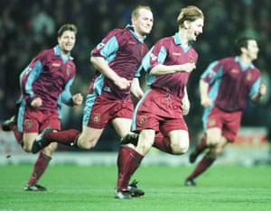 West Ham were the only club without a sponsor in 1997-98. Since then only West Brom, in 2008-09, have played a Premier League season without a sponsor.