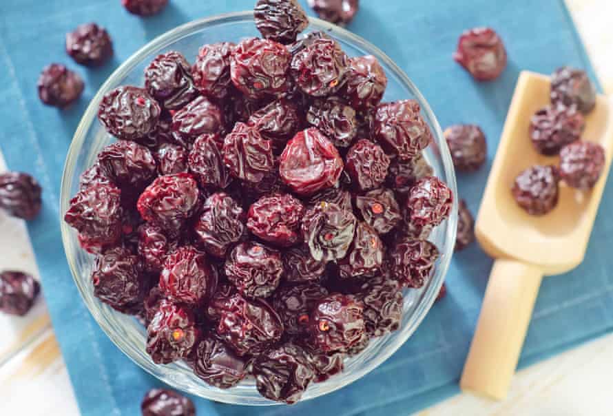 Dried sour cherries