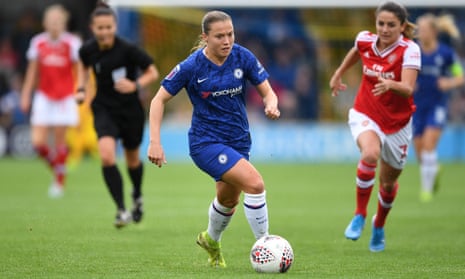 Chelsea’s Fran Kirby says of her recovery: ‘I am not going to heal overnight and it is a day-by-day process.’