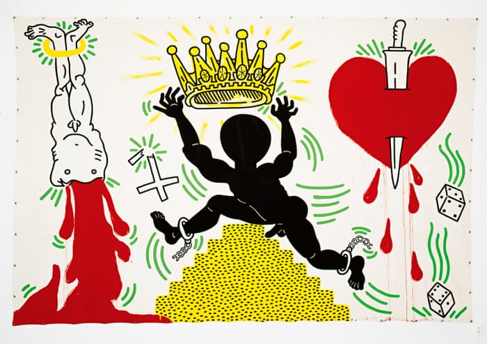 Basquiat and Haring: unprecedented art show revives the 'manic draughtsmen'  of 80s New York | Art | The Guardian