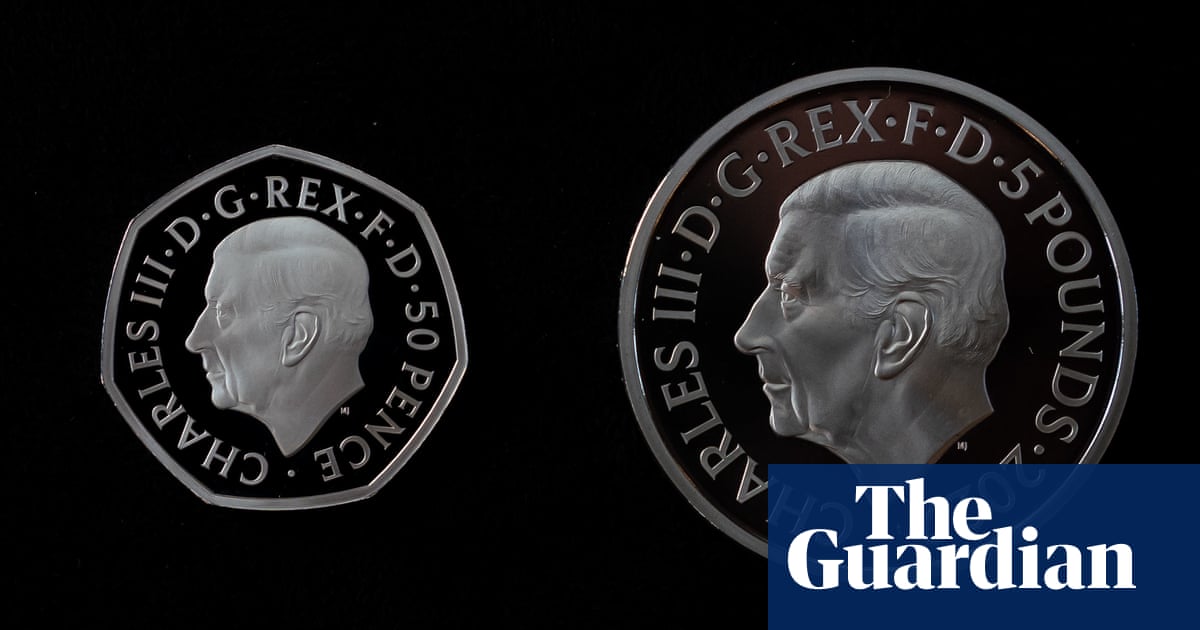 King Charles III 50p coin unveiled ahead of circulation this year - The Guardian