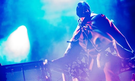 Metro Boomin performs on stage