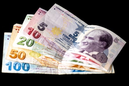 Turkish lira.
