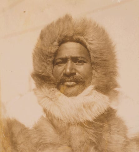 Matthew Henson in his Arctic gear in 1909.