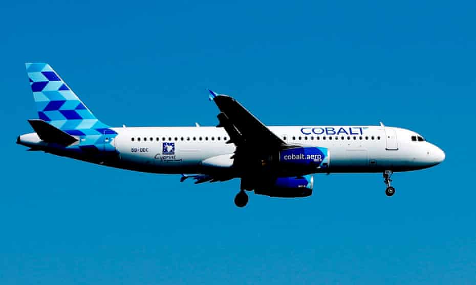 An Airbus A320-232 from low-cost Cypriot carrier Cobalt