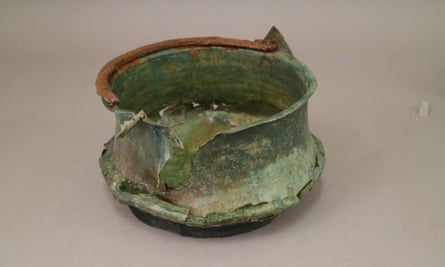 Vessel found at the site