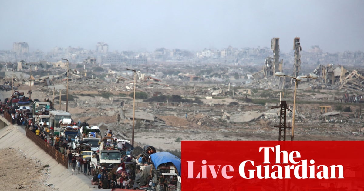 Israel army says it will use unprecedented force' in Gaza City and urges residents to leave Middle East crisis live