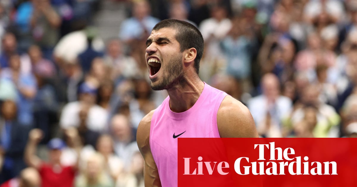 US Open tennis 2025: Carlos Alcaraz beats Jannik Sinner in men’s singles final – as it happened