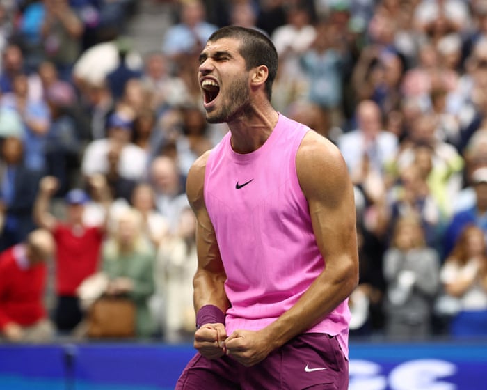 Carlos Alcaraz beats Jannik Sinner to win US Open men’s singles title – live