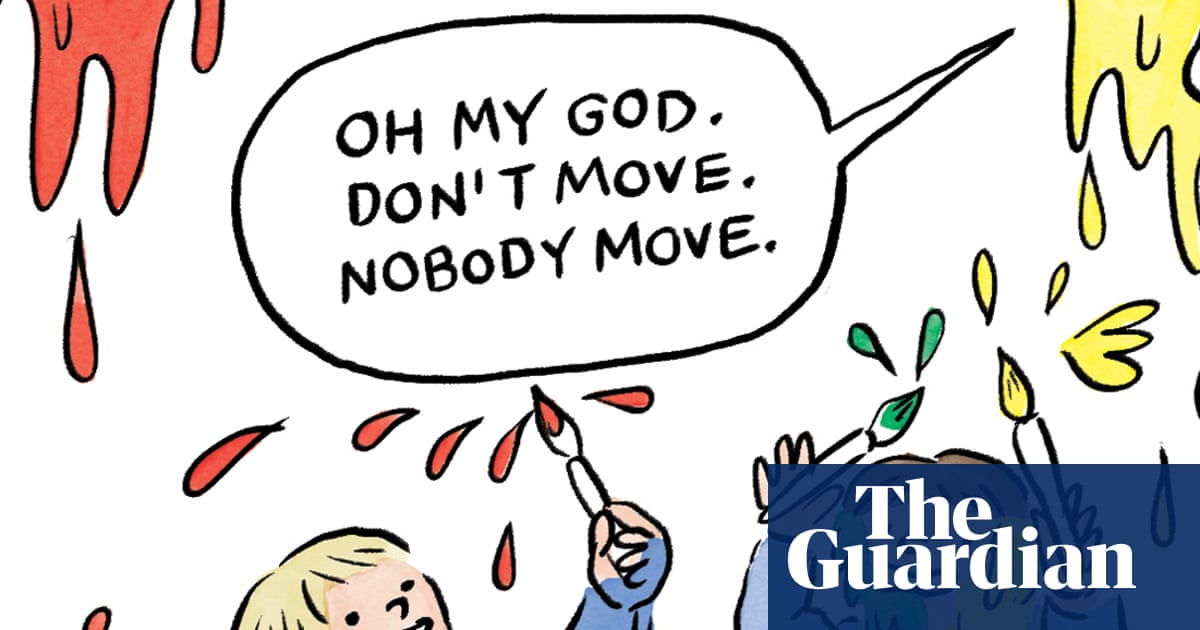 Craft mums in a sticky situation: the Becky Barnicoat cartoon