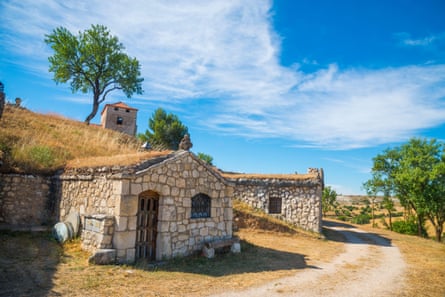 Wine cellars at Moradillo de Roa.