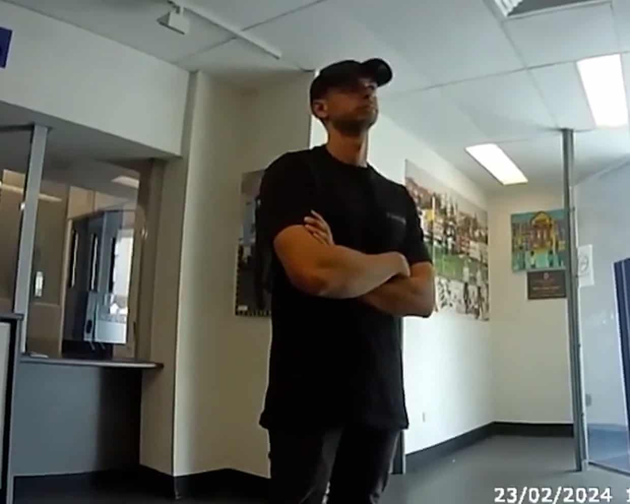 Beau Lamarre-Condon handed himself into police on 23 February 2024.