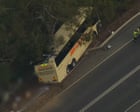 Australia news live: Multiple injured in Victoria bus crash; Peter V’landys increases power at helm of rugby league