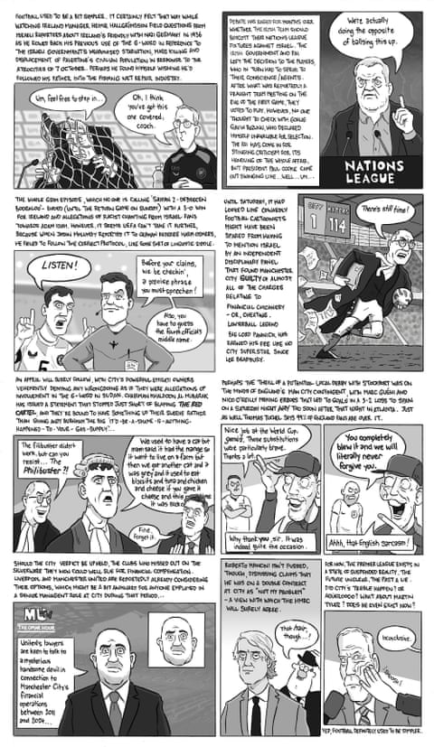 David Squires on ⦠the Manchester City verdict and Nations League tensions , panel 1