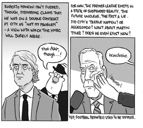 David Squires on ⦠the Manchester City verdict and Nations League tensions , panel 8