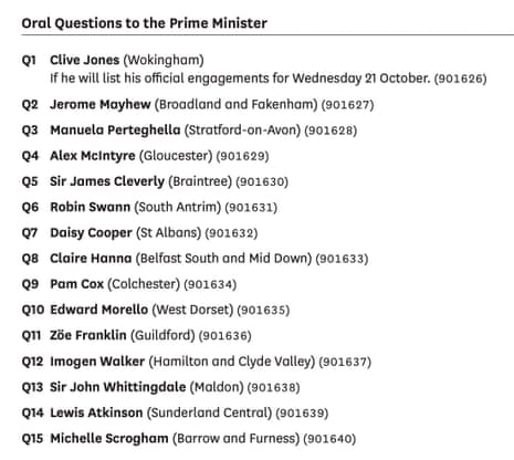 PMQs