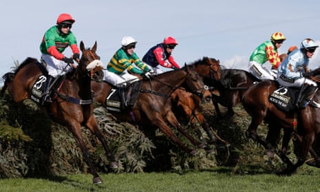 AP McCoy on Shutthefrontdoor during the Grand National at Aintree in April 2015