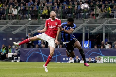 Champions League: Benfica-Inter 0-2 final result quarter-final first leg -  Calcio Deal
