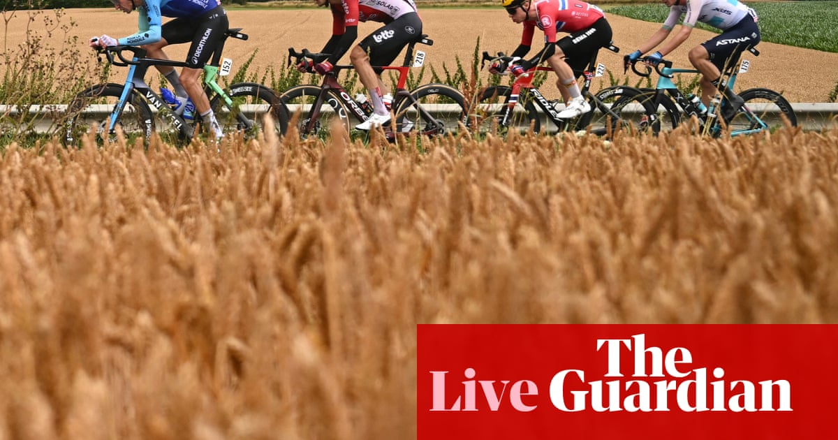 Tour de France 2025: stage three from Valenciennes to Dunkirk live