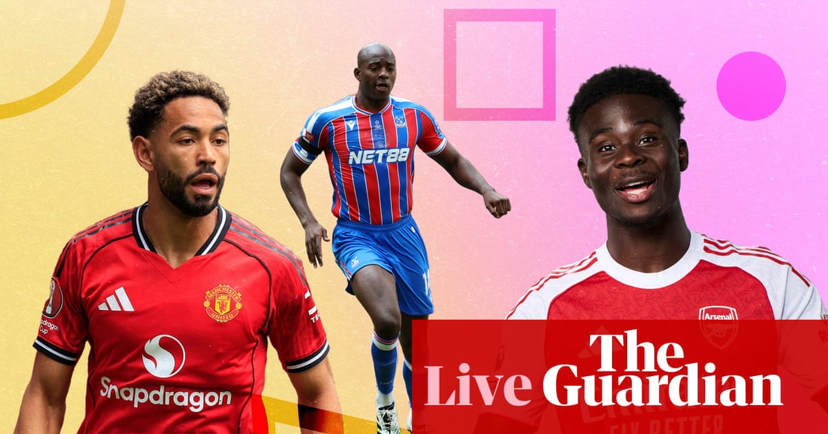 Manchester United v Arsenal buildup and Ipswich 1-1 Southampton matchday live, as it happened