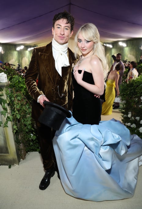 Barry Keoghan and Sabrina Carpenter attend The 2024 Met Gala