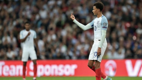 Dele Alli gesture detracts from England performance, says Southgate – video