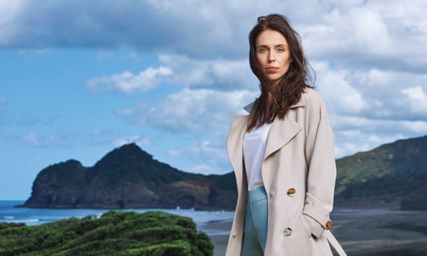 Jacinda Ardern photographed for Vogue’s March 2018 issue in which she was hailed as ‘unabashedly liberal’.