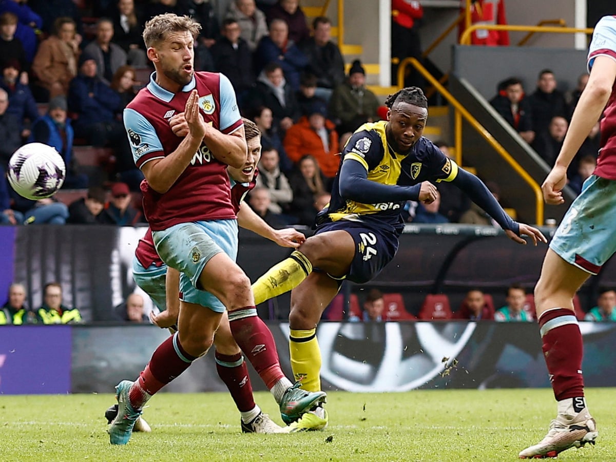 Burnley 0-2 Bournemouth: Premier League – as it happened | Premier League | The Guardian
