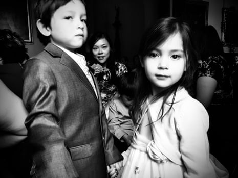 Children at a wedding