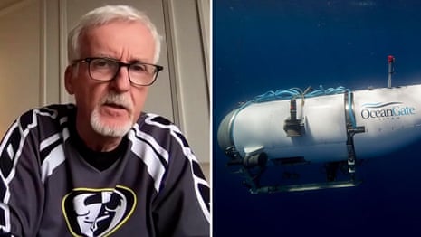James Cameron on Titanic sub technology: 'It sounded bad' – video