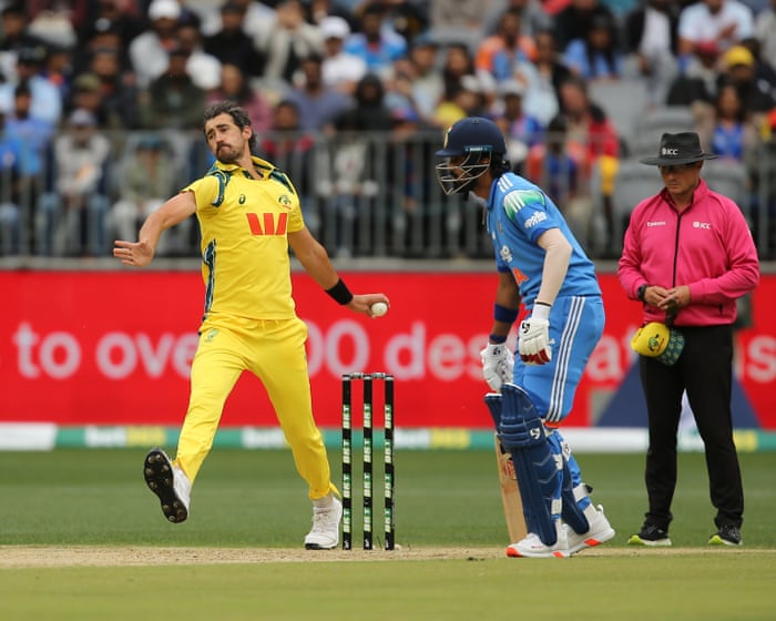 Australia v India: men’s first one-day international – live