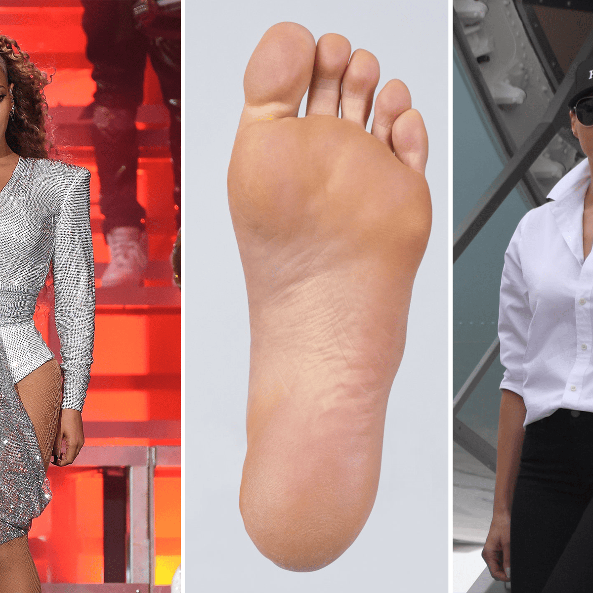 Trump feet melania Melania Trump's