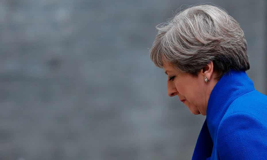 Theresa May returns to 10 Downing Street on Friday after the election she called saw the Tory majority wiped out. 