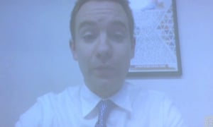 Sandy Parakilas, former Facebook operations manager, gives evidence via video link to the House of Commons Digital, Culture, Media and Sport committee